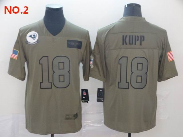 Men's Los Angeles Rams #10 Cooper Kupp Jesey NO.2;